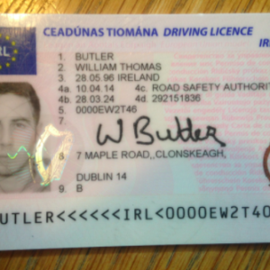 Buy Database Ireland driver's-license