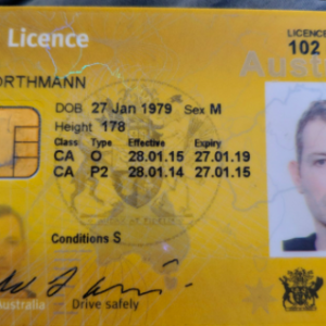 Buy Database Australian driver's-license