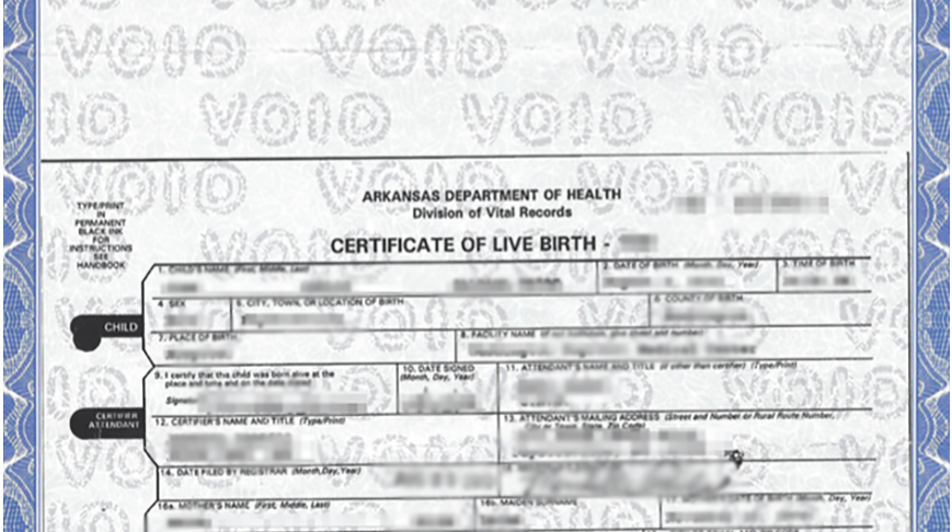 Buy Database Birth Certificate